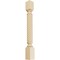 Ekena Millwork 3 3/4"W x 3 3/4"D x 35 1/2"H Hamilton Rope Cabinet Column, Maple COL03X03X35HAMA - alternate 1
